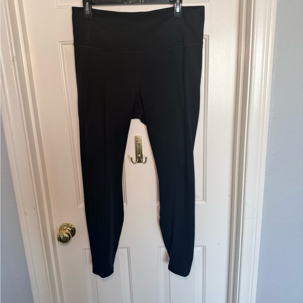 All in Motion High Waisted Black Athletic Leggings